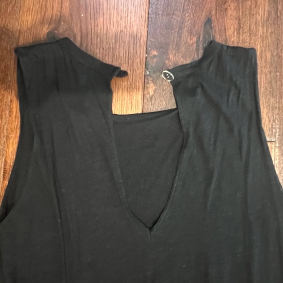 LNA SLEEVELESS ROMPER, SIZE US SMALL, BLACK - Picture 7 of 10